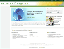 Tablet Screenshot of brilliantdigital.com